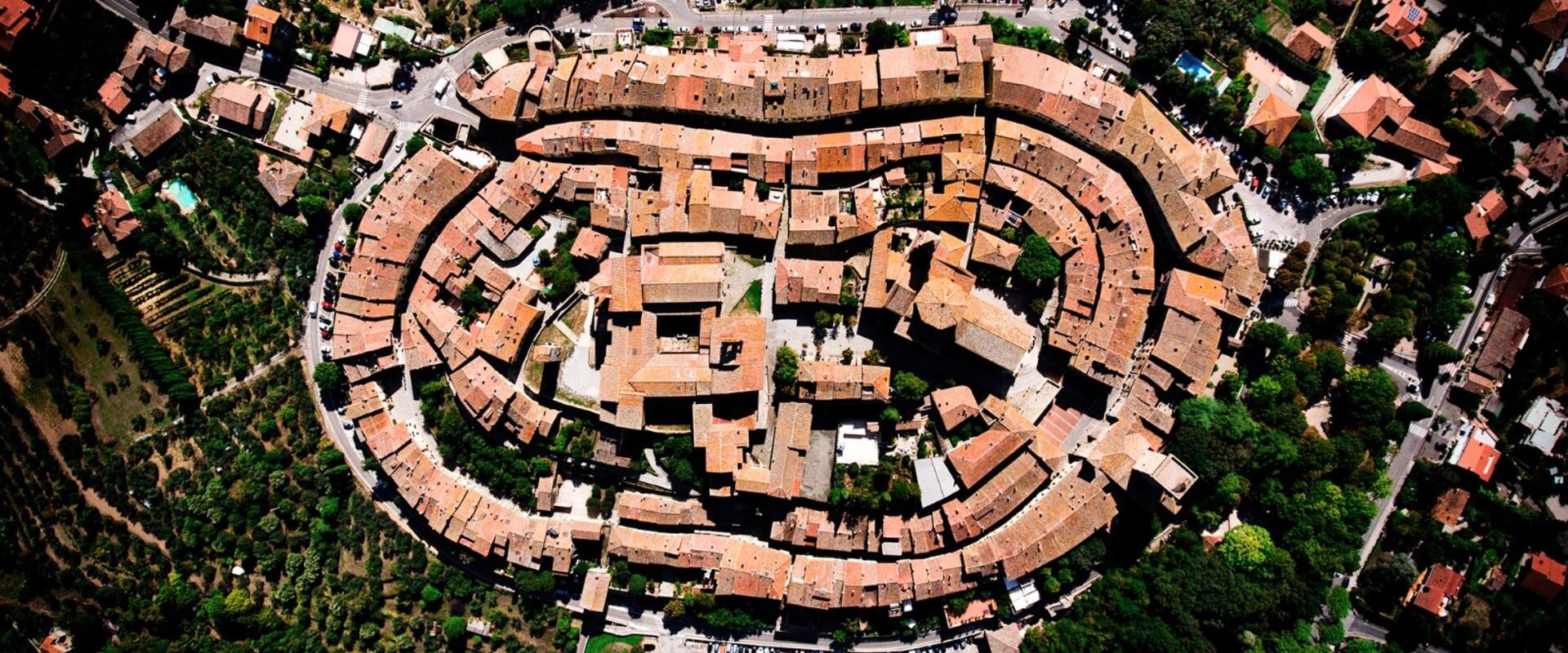 Panoramica di Lucignano