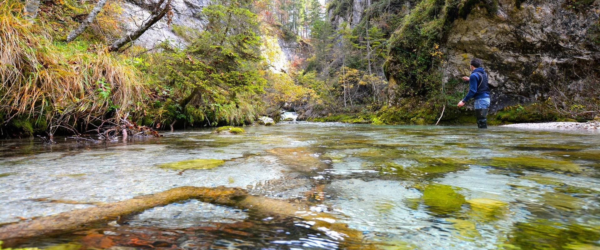 trekking along Sarca