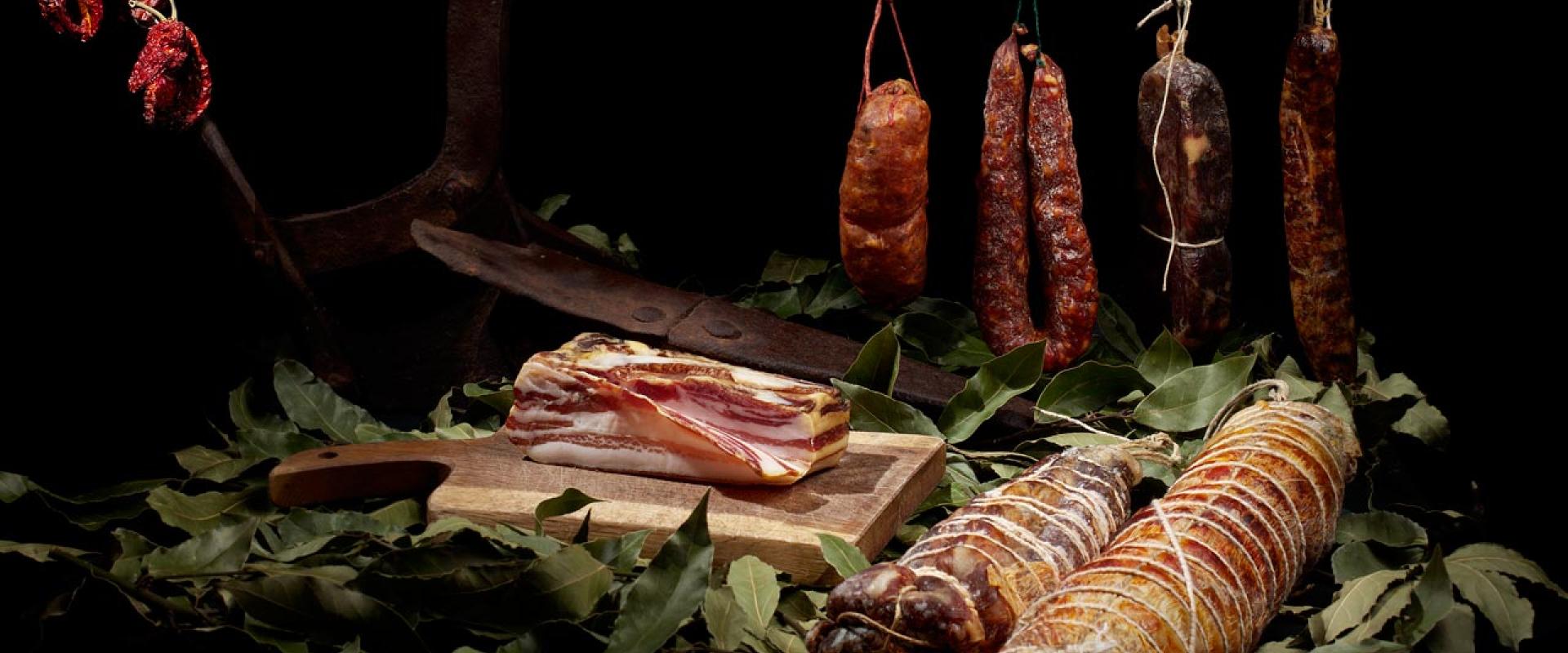 salamis Lunch tasting in basilicata