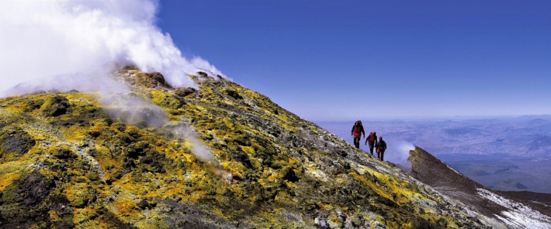 Escursion on Mount Etna