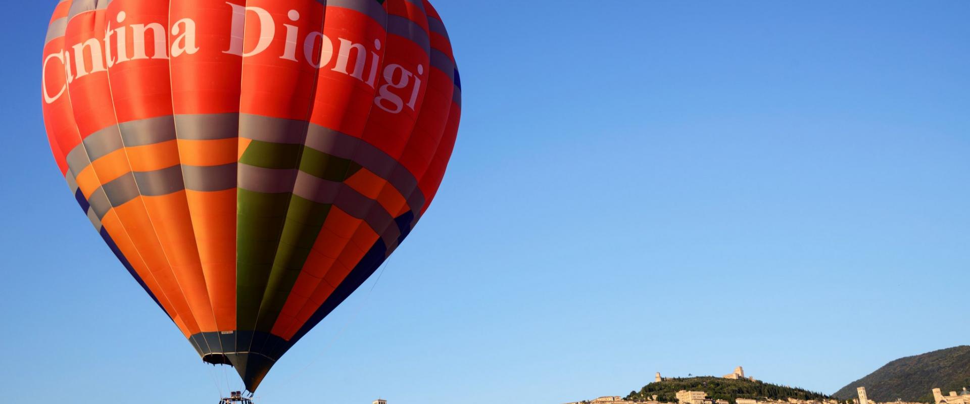 Balloon excursion of Umbria