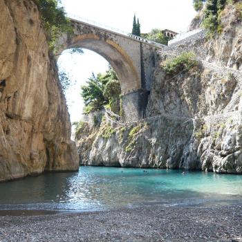 Furore, ponte sul fiordo