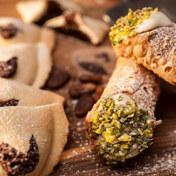 Tasting of typical sicilian patisserie in Erice