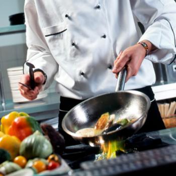 Show cooking in a historical house