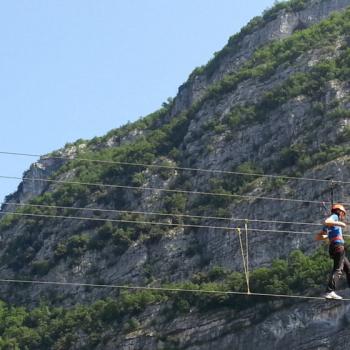 Suspended walking in Trentino