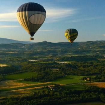 Hot air ballon flight experience over Umbrian and Tuscan Countryside