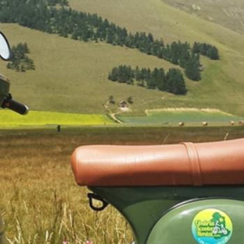 Vespa tour of umbria